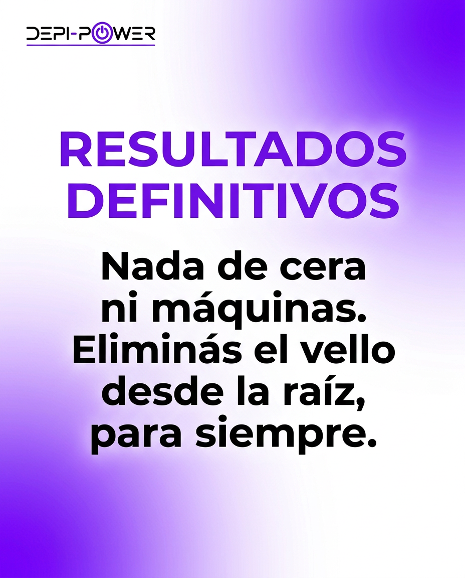 Resultados definitivos: eliminás el vello desde la raíz, para siempre